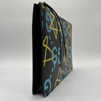 Gucci GG Ghost Pouch Graffiti