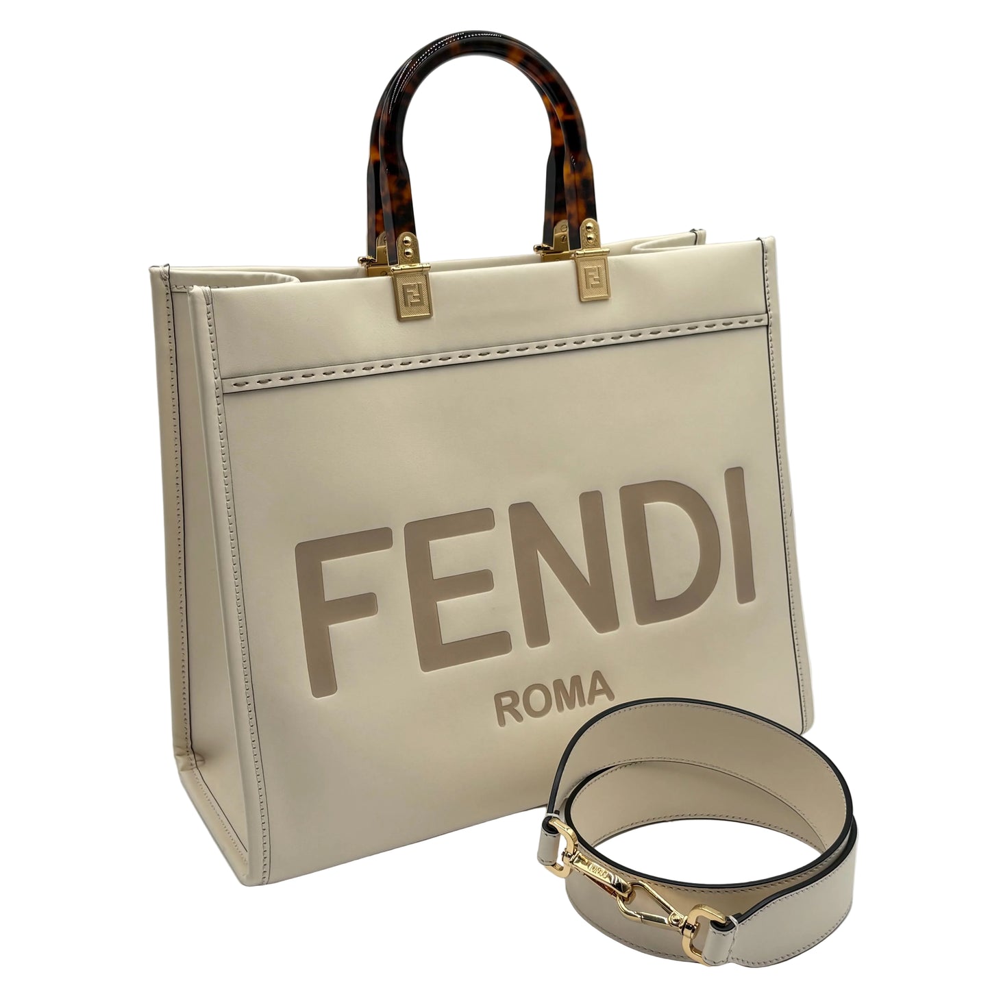 FENDI Sunshine Shopping Tote Bag