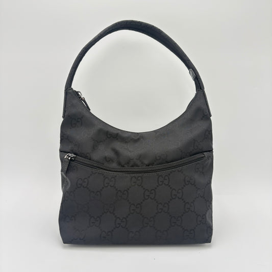 Gucci Nylon Round Shoulder Bag