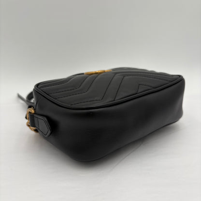 Gucci Mini GG Marmont Chain Shoulder Bag