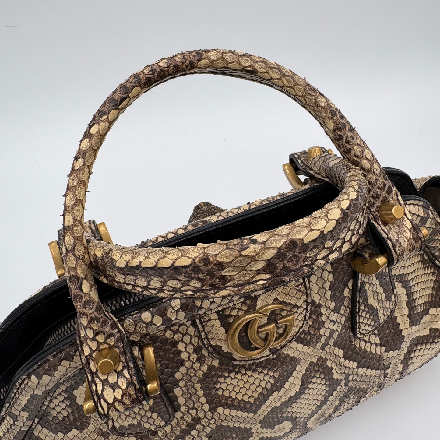Gucci Re Belle Python Bag NWT-Python : Medium