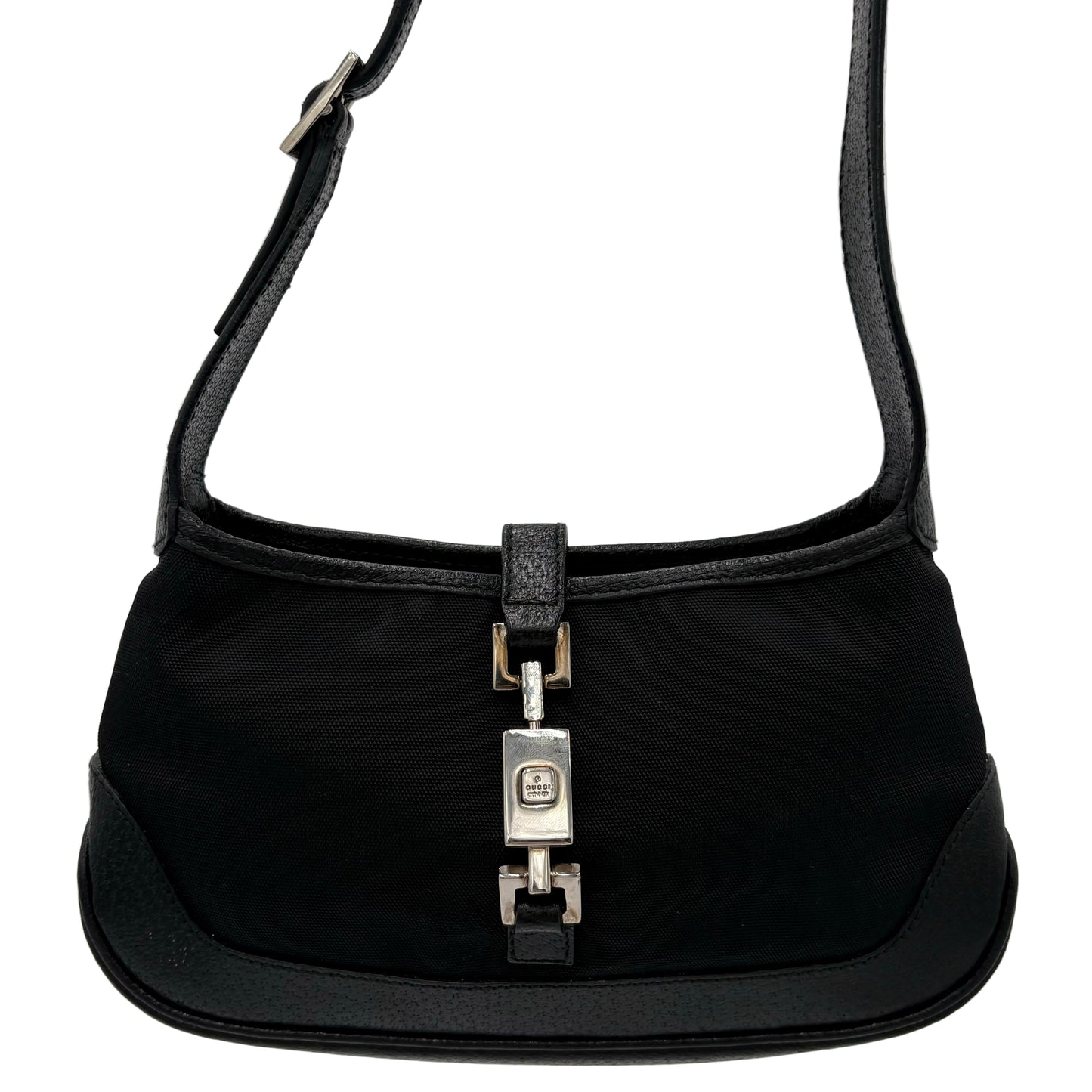 Gucci Mini Piston Lock Jackie Nylon/Leather