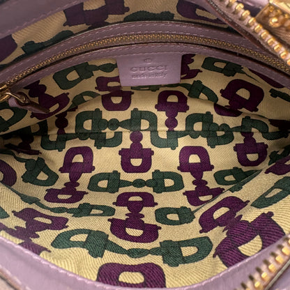 Gucci Guccissima Creole Hobo Horsebit Shoulder Bag