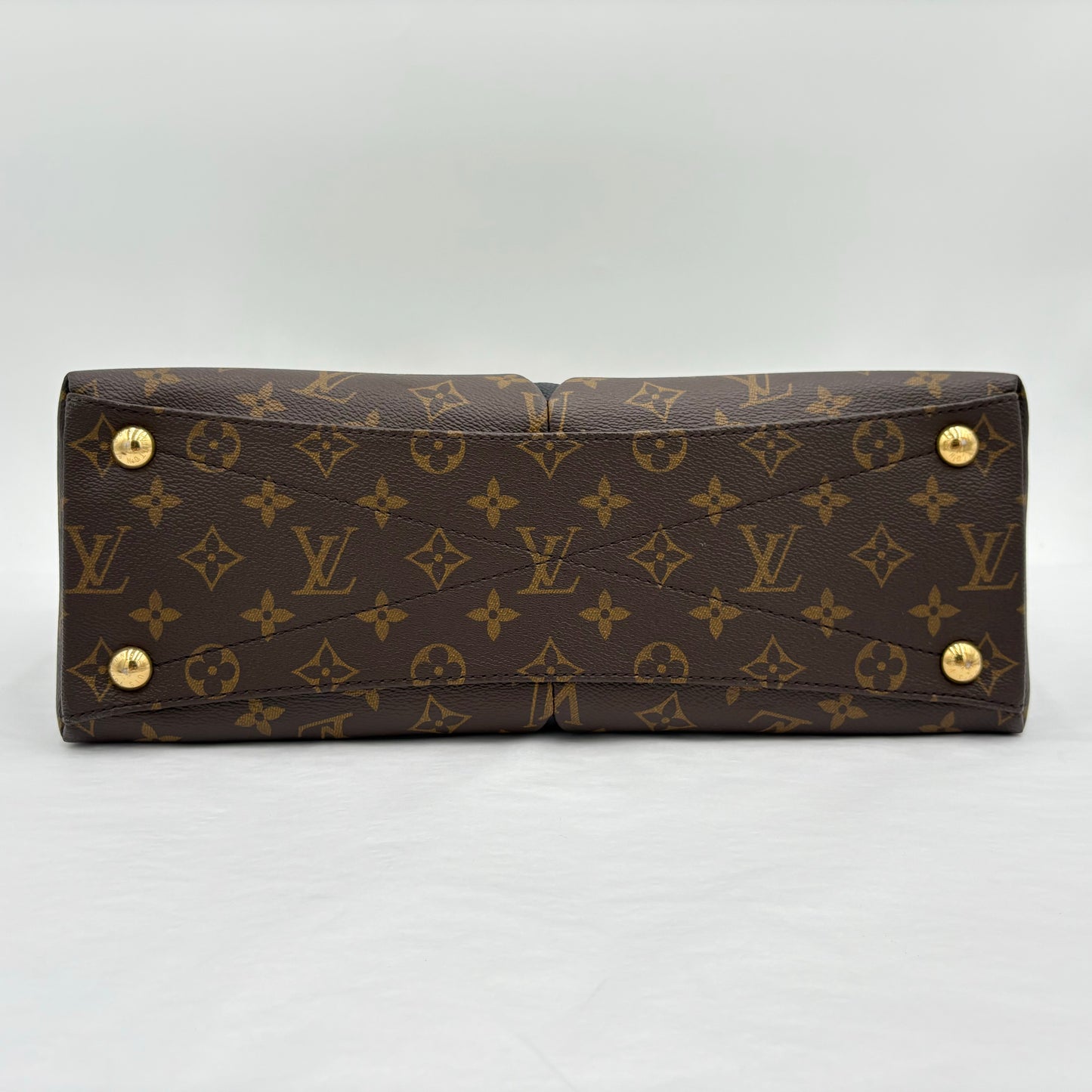 2020 Louis Vuitton V Tote Monogram/Leather 2 Way Tote
