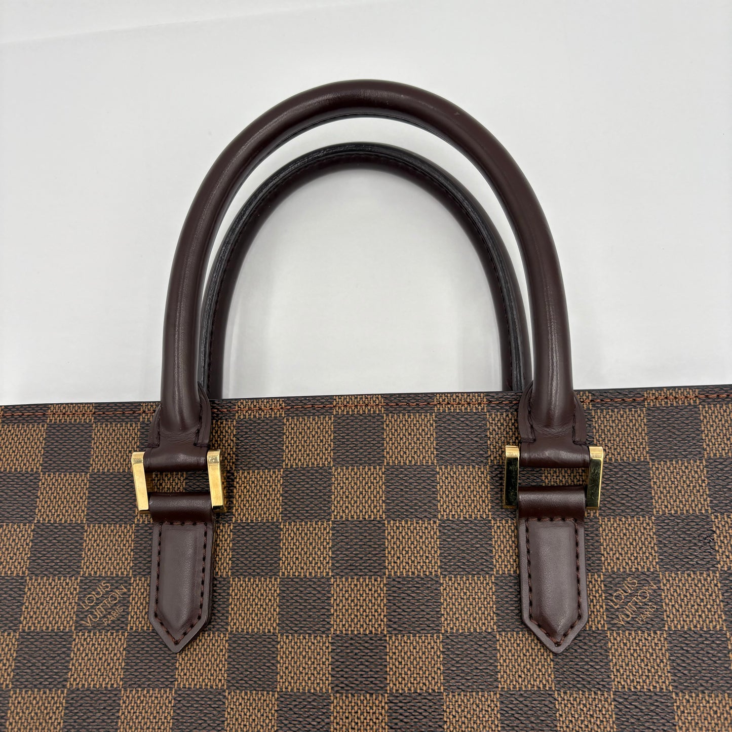 2001 Louis Vuitton Sac Plat Damier Ebene