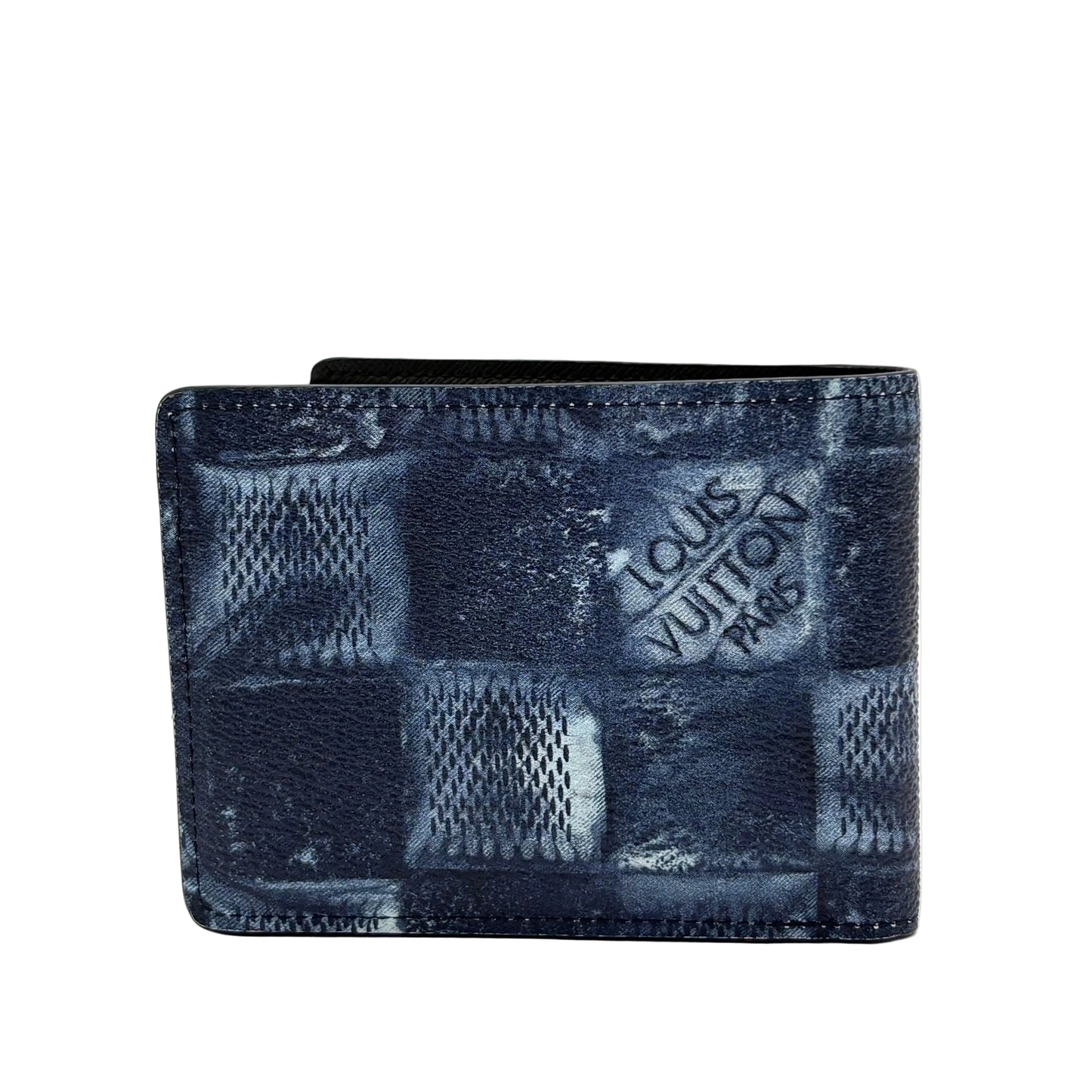 MIB Louis Vuitton Multiple Wallet Damier Salt Marine