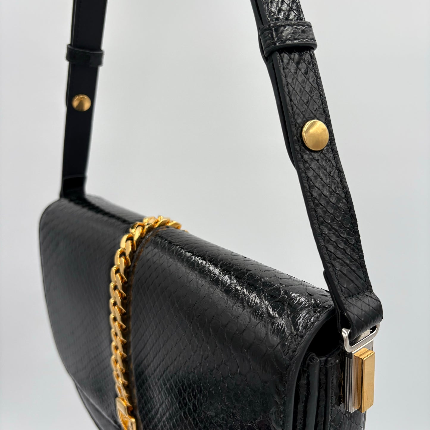 Gucci Snake Python Sylvie Shoulder Bag