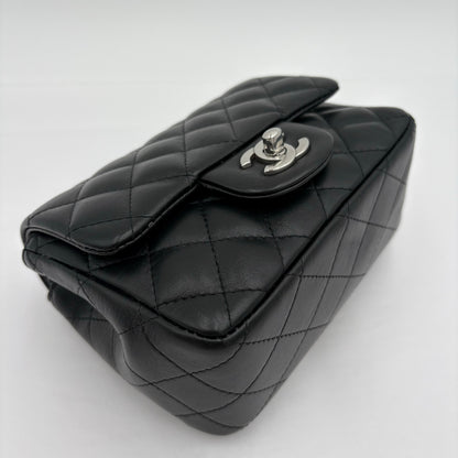 2023 Chipped Chanel Mini Square Classic Single Flap