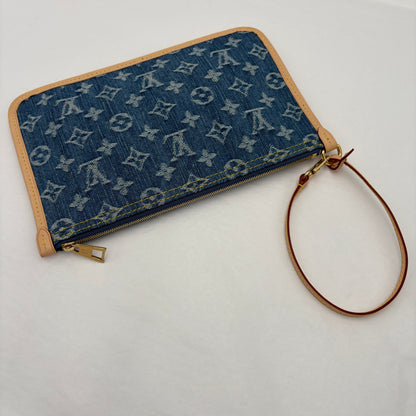 Louis Vuitton Denim Wristlet