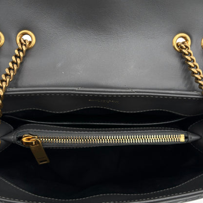 Saint Laurent Loulou Small Shoulder Bag - Grey
