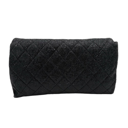 2015 Chanel Crossbody/Clutch-Black/Coated
