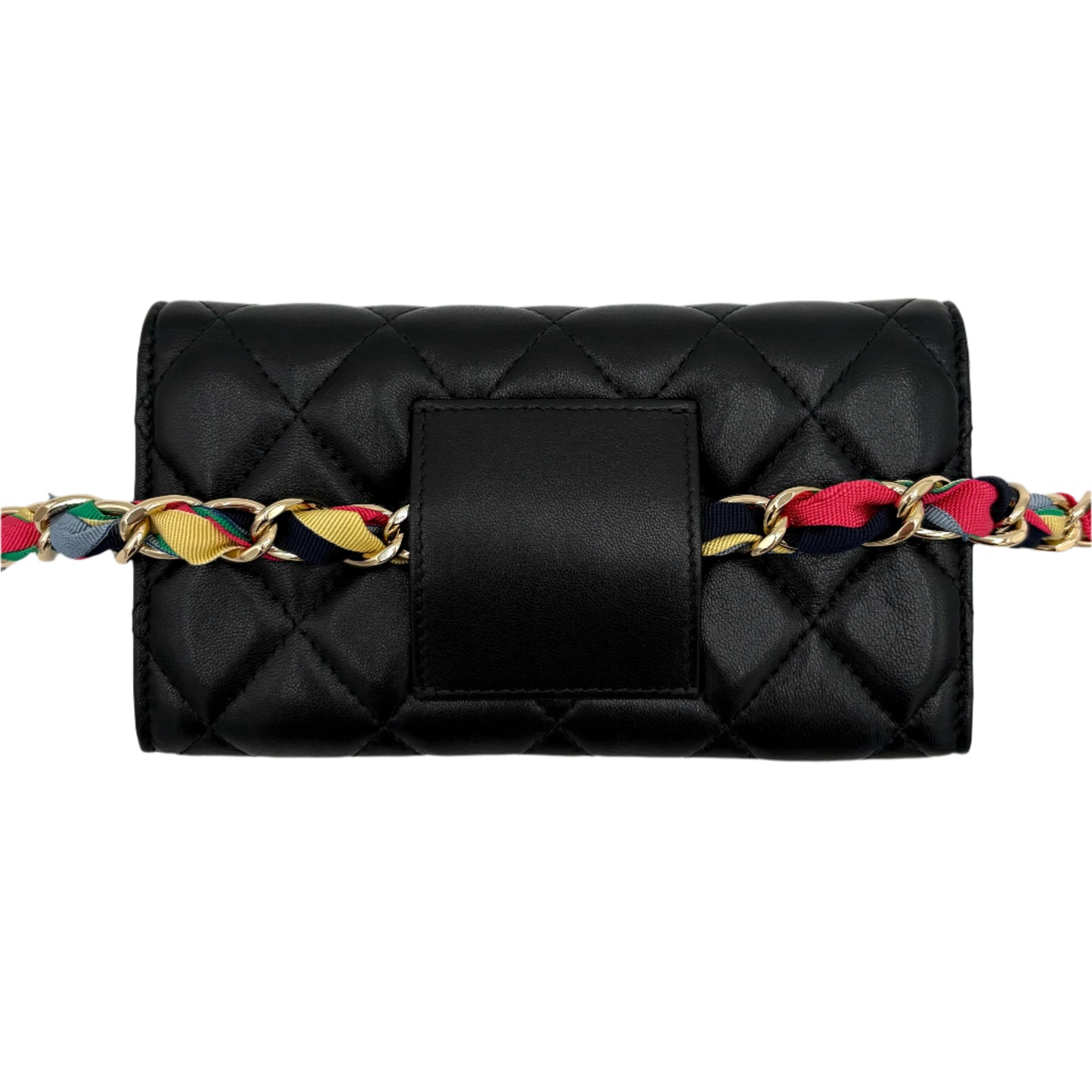 2020 3 Way Chanel Ribbon Long WOC Clutch Belt Bag