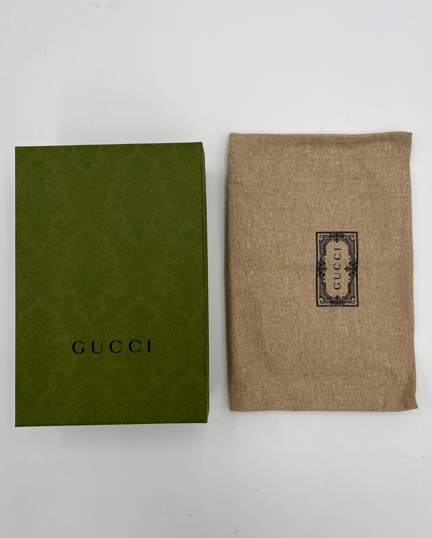 MIB Gucci Silver Leather Mini Dionysus Crossbody
