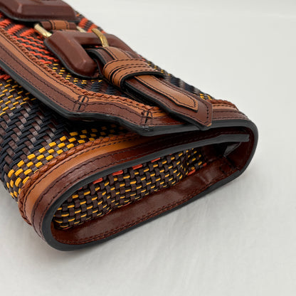 Burberry Prorsum Woven Margot Clutch