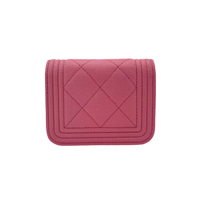 MIB 2023 Chanel Mini Boy Belt Bag Pink Caviar