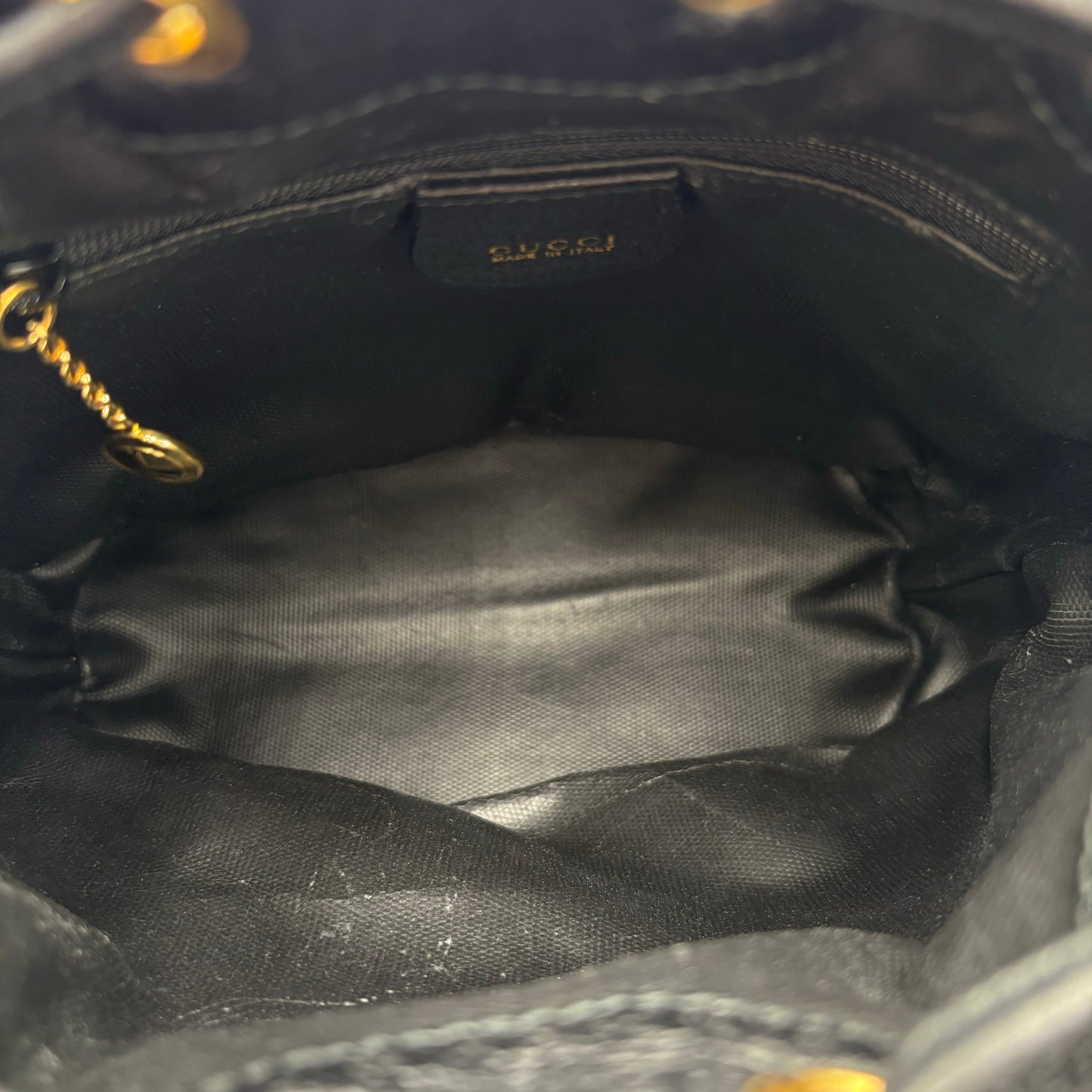 Vintage Gucci Micro GG Monogram Bucket bag