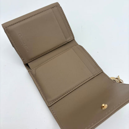 Christian Dior Lotus Trifold Wallet