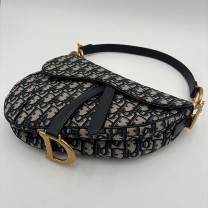 2024 Christian Dior Saddle Bag Oblique Jacquard
