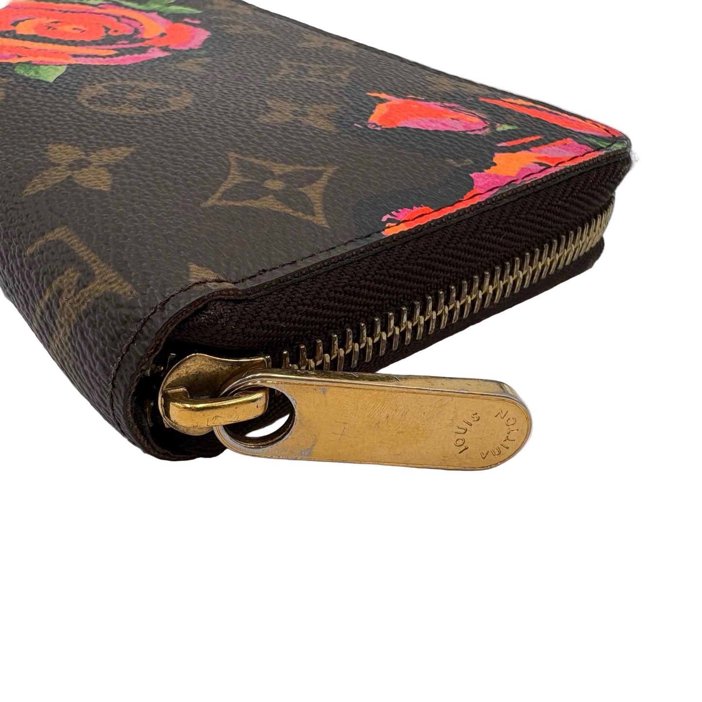MINT Louis Vuitton Limited Edition Stephen Sprouse Roses Zippy Wallet