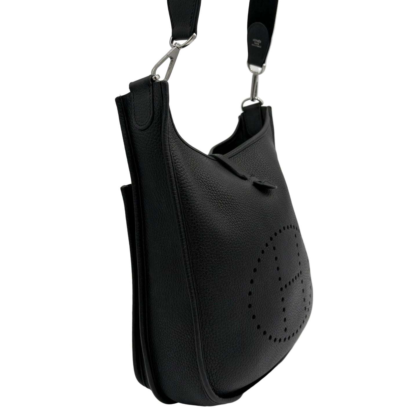 Hermes Black Clemence Eveylne PM