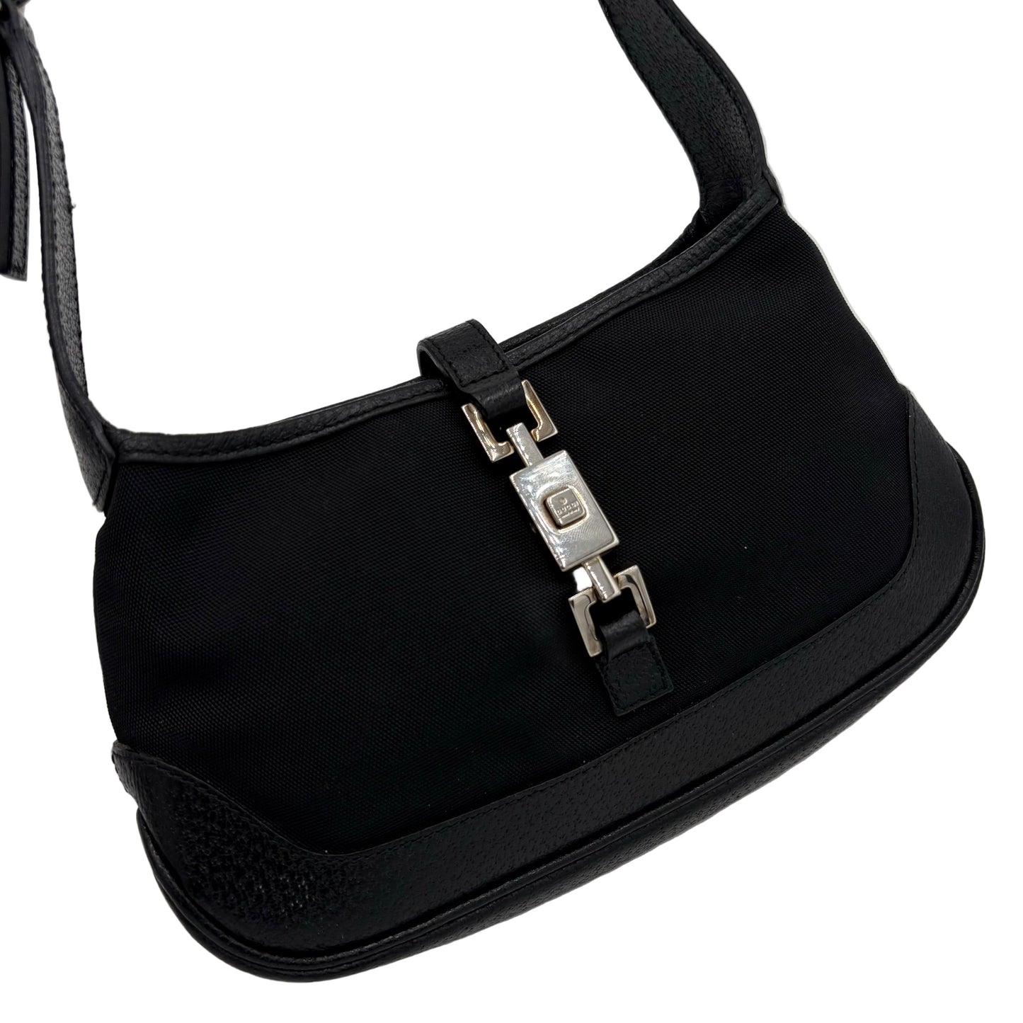 Gucci Mini Piston Lock Jackie Nylon/Leather
