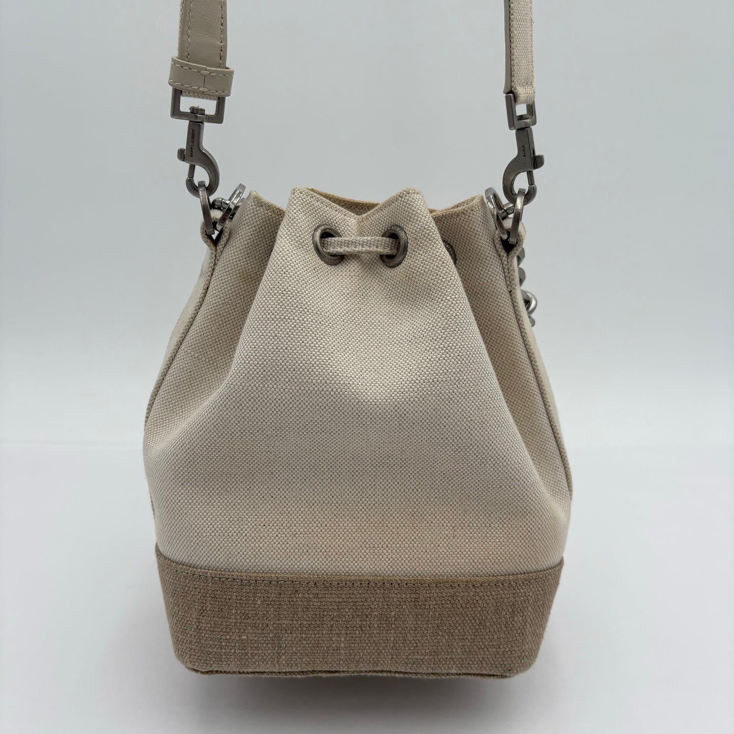 2022 Saint Laurent Canvas Mini Bucket