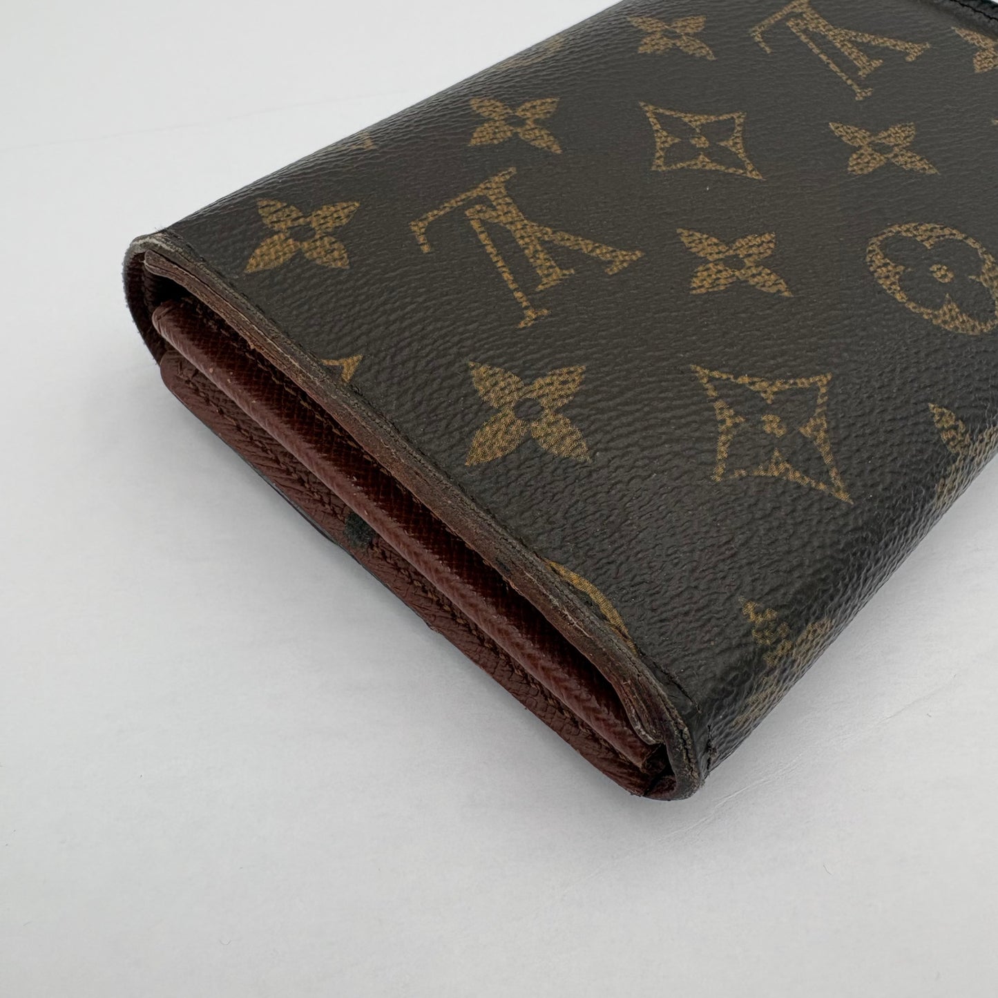2015 Louis Vuitton Sarah Compact Wallet