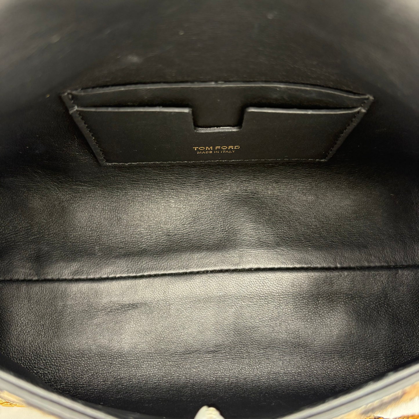 Tom Ford Cowhide Leopard Clutch