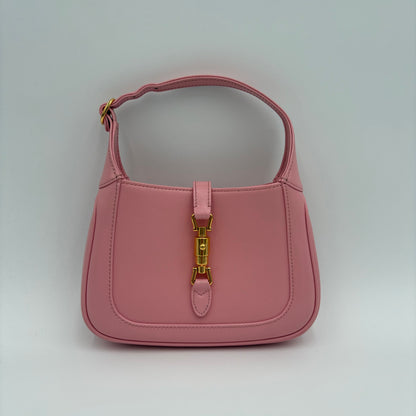 Gucci 1961 Mini Jackie Pink Leather