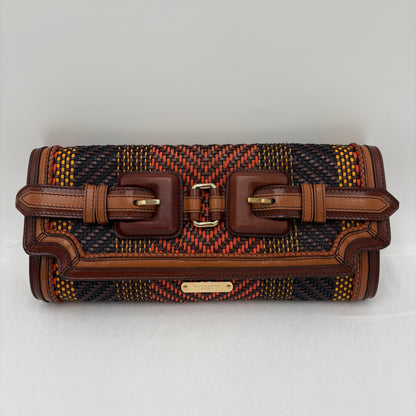 Burberry Prorsum Woven Margot Clutch