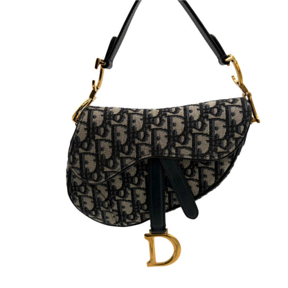 Christian Dior Mini Saddle Bag With Strap & Guitar Strap