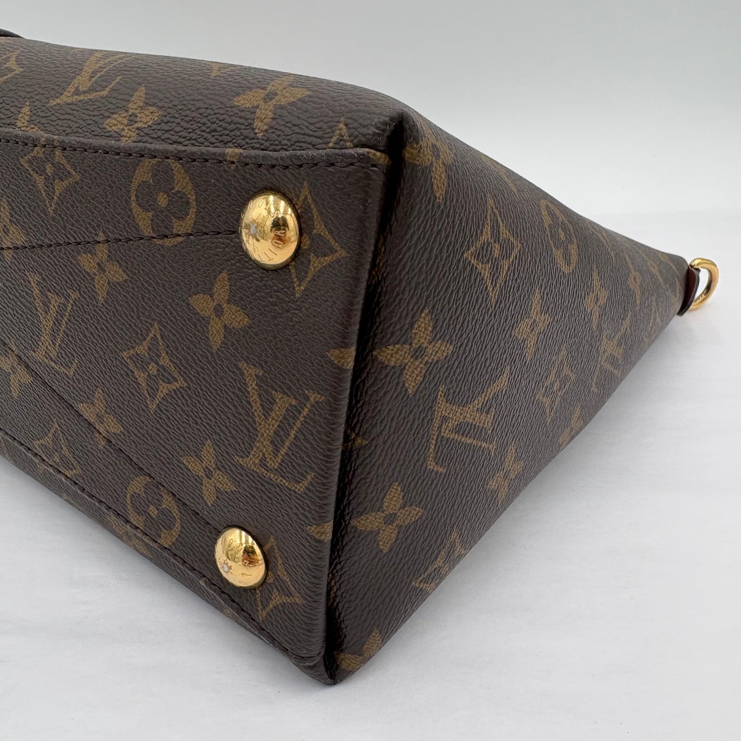 2020 Louis Vuitton V Tote Monogram/Leather 2 Way Tote