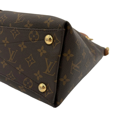 2020 Louis Vuitton V Tote Monogram/Leather 2 Way Tote