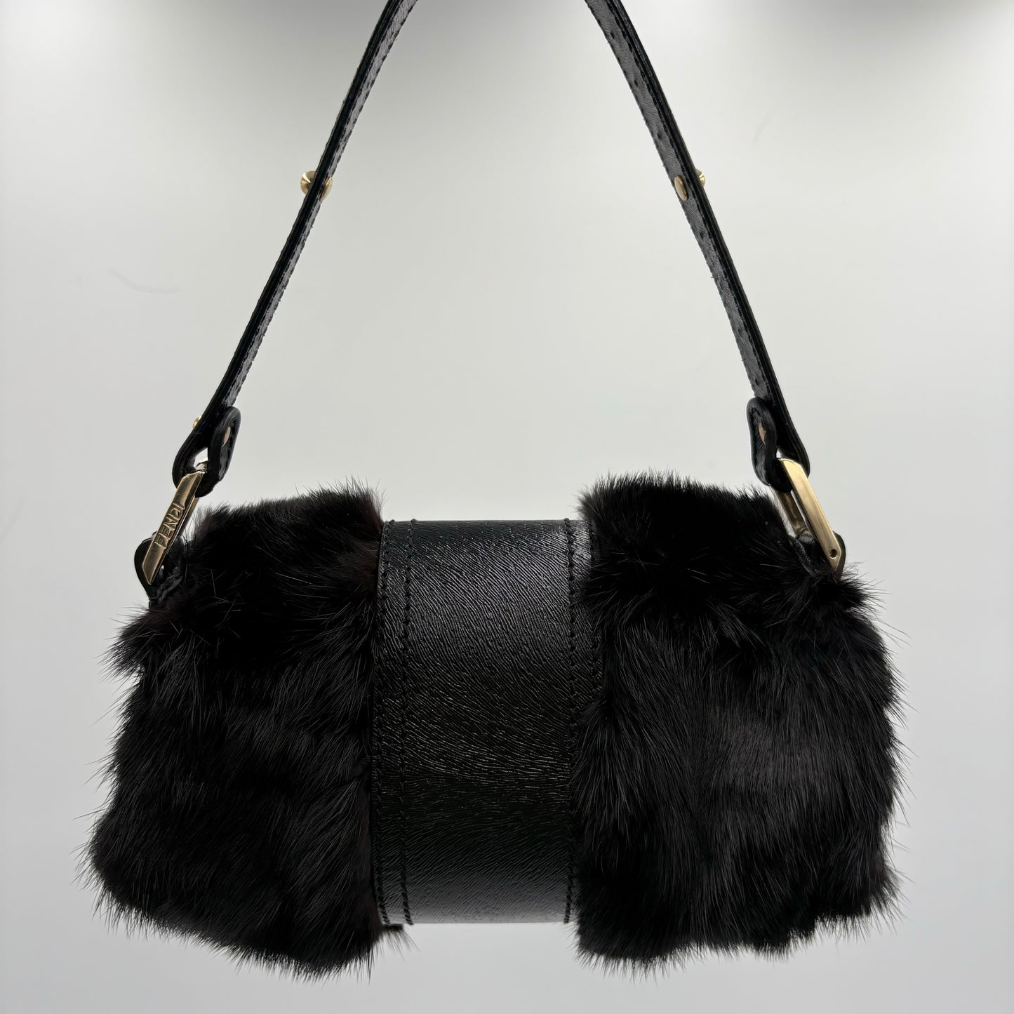 Vintage Fendi Fur Mini Baguette