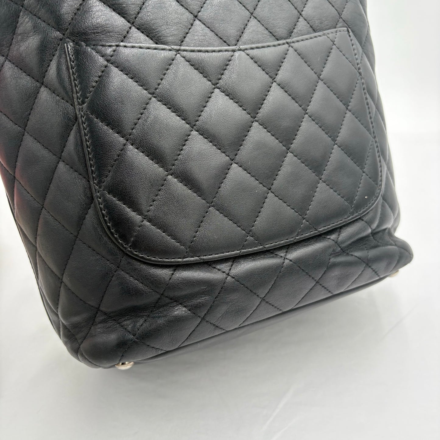 Chanel Black/White Cambon Medium Tote
