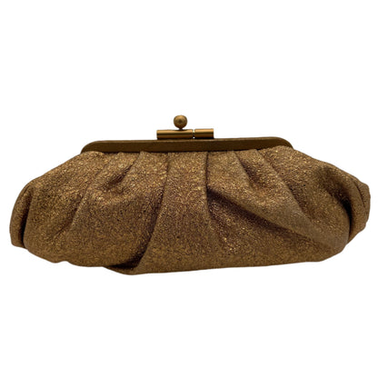 Chanel Gold Metallic Clutch