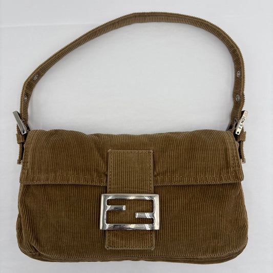 Vintage Fendi Corduroy Baguette
