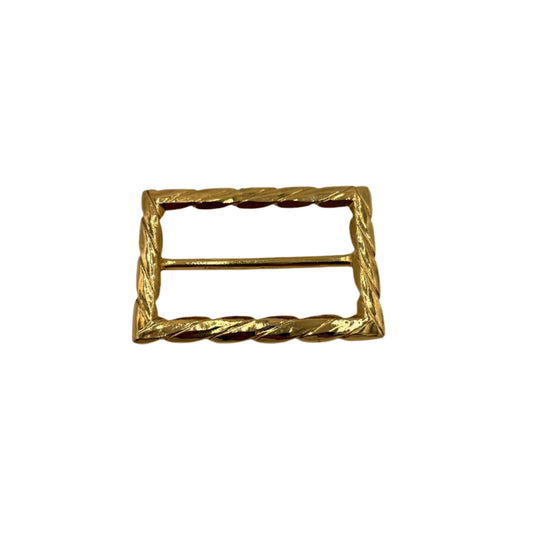Vintage Chanel Gold Plated Belt Buckle