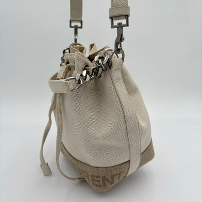 2022 Saint Laurent Canvas Mini Bucket