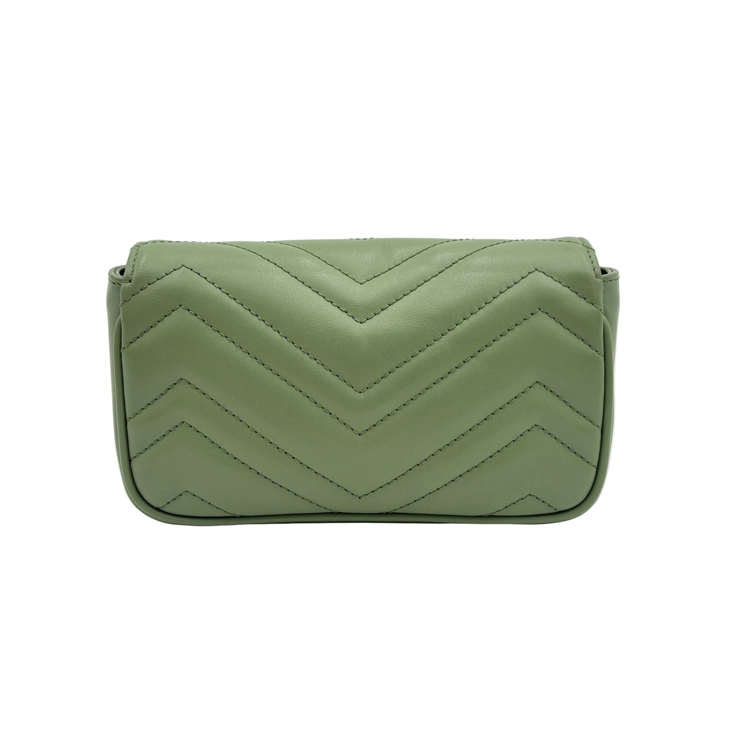 Gucci Marmont Super Mini Sage Green