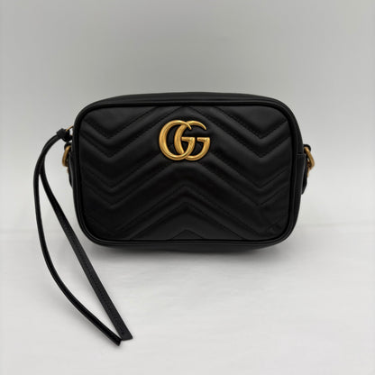 Gucci Mini GG Marmont Chain Shoulder Bag