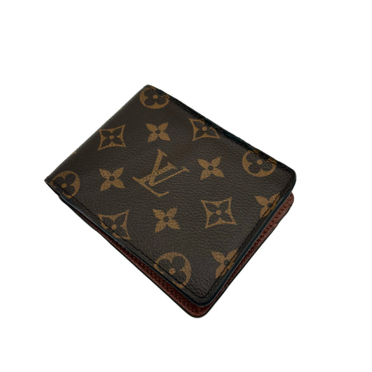 Chipped Louis Vuitton Monogram Multiple Wallet