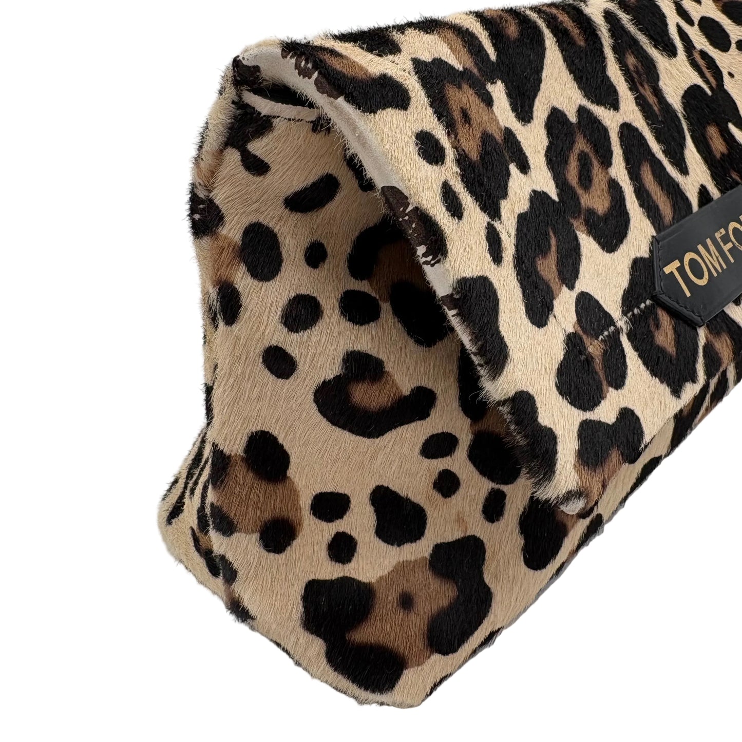 Tom Ford Cowhide Leopard Clutch