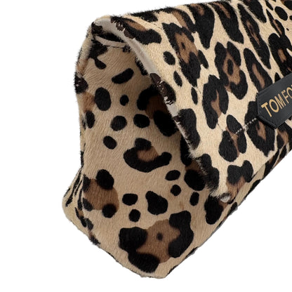 Tom Ford Cowhide Leopard Clutch