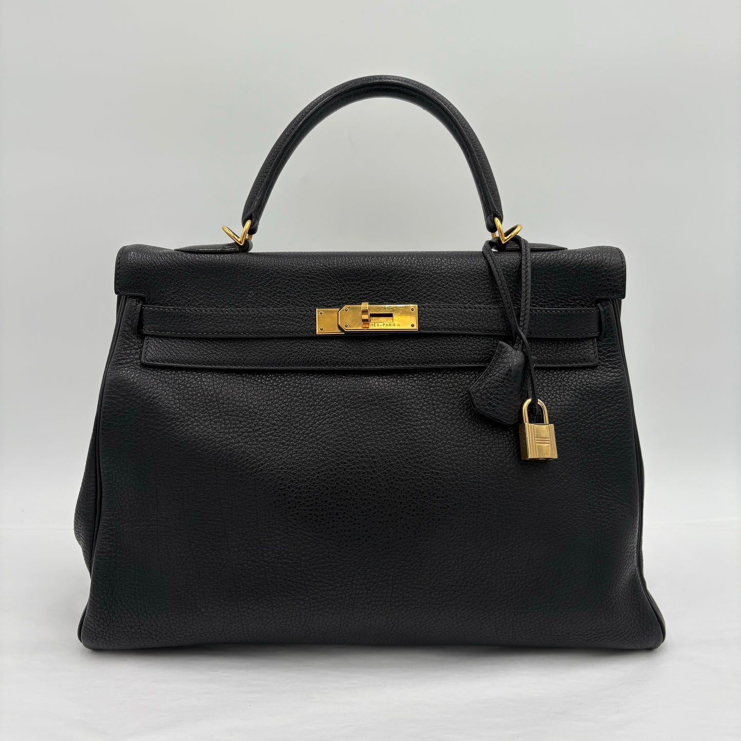 2001 Hermès Retourne Kelly Taurillon Clemence Leather