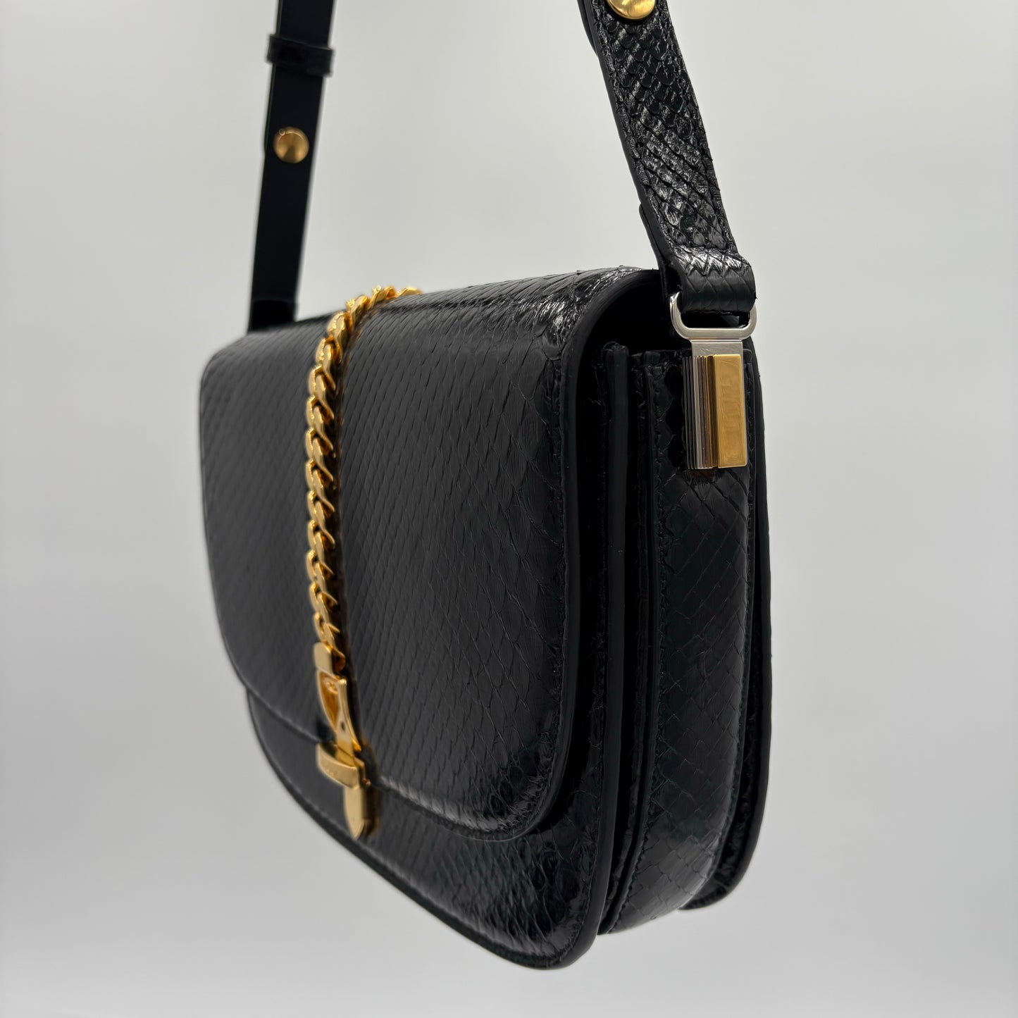 Gucci Snake Python Sylvie Shoulder Bag