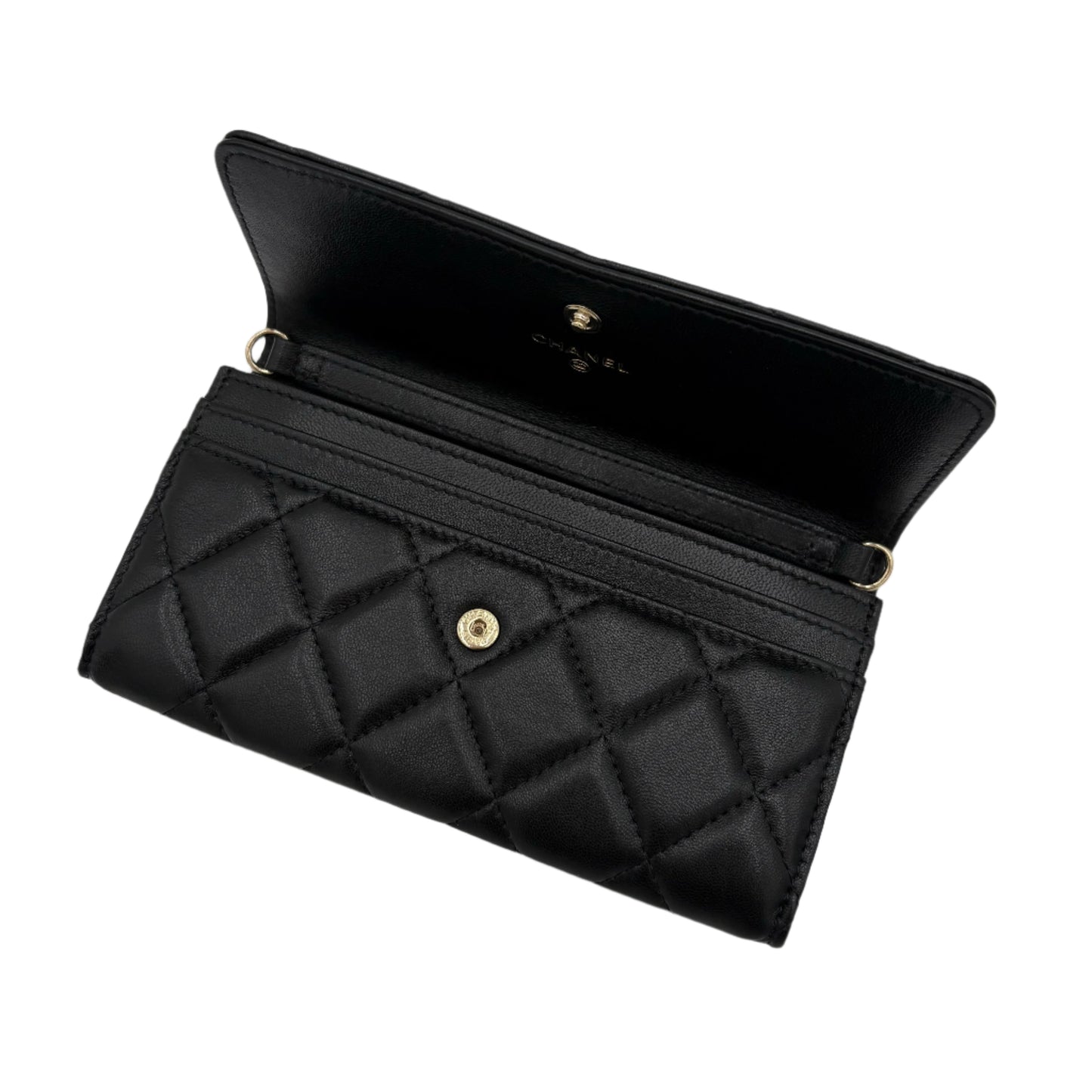 2020 3 Way Chanel Ribbon Long WOC Clutch Belt Bag