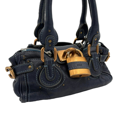 Chloe Paddington Leather Top Handle Handbag