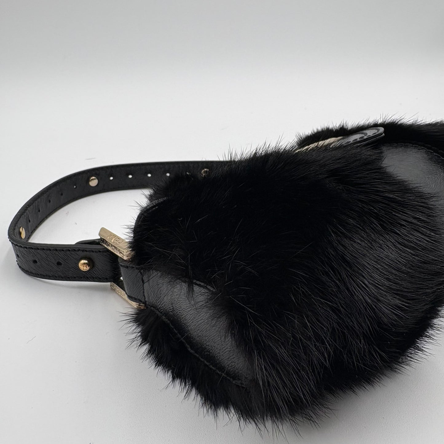Vintage Fendi Fur Mini Baguette