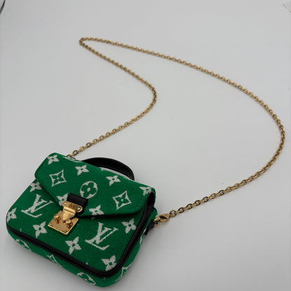 2022 Louis Vuitton Green Jacquard Micro Metis